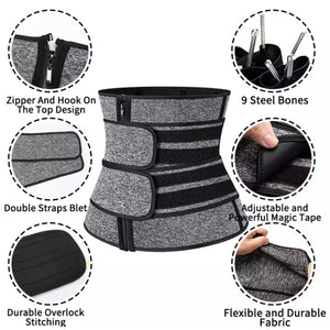 grey waist trainer