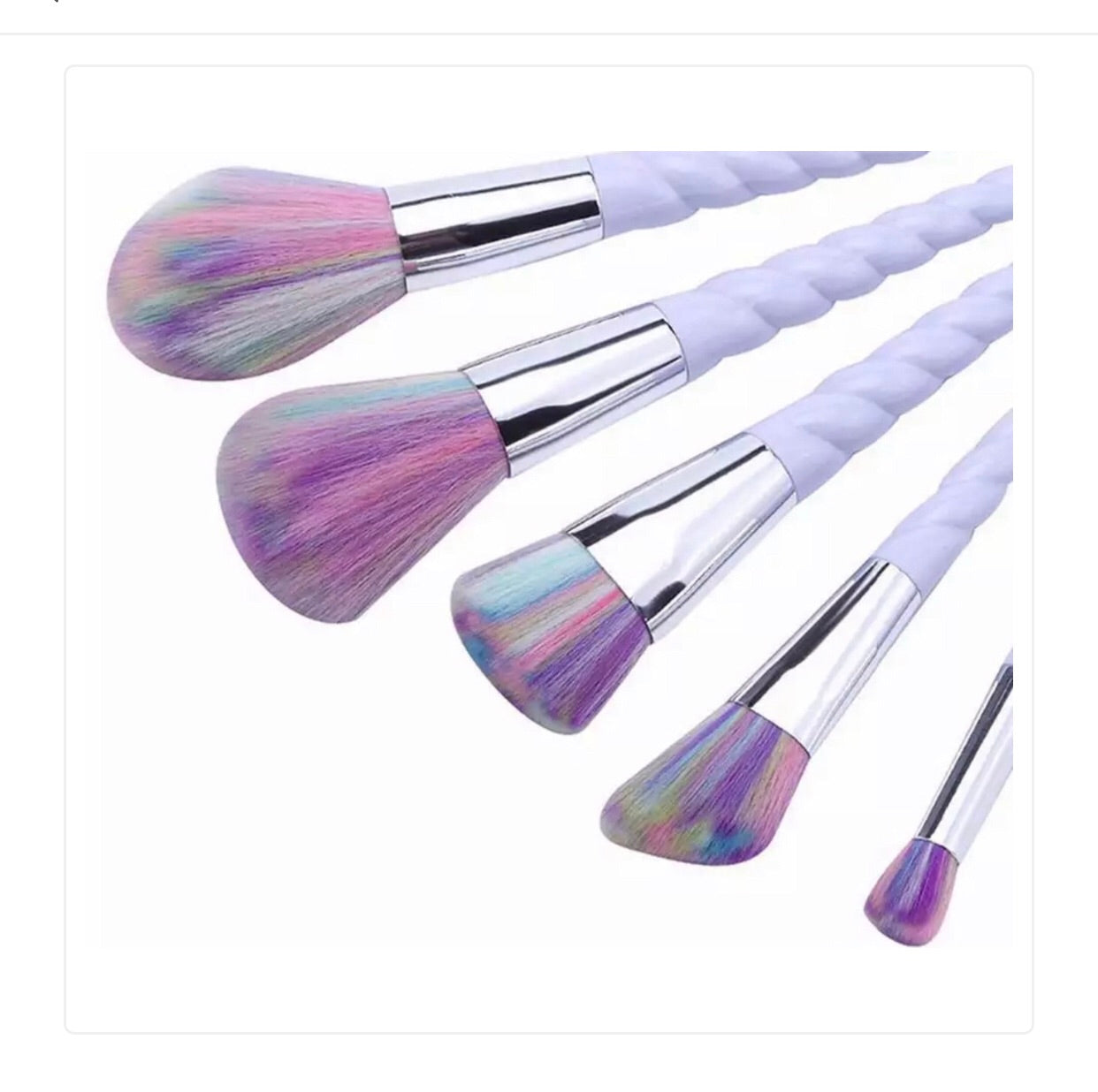 🦄unicorn make up brushes 🦄