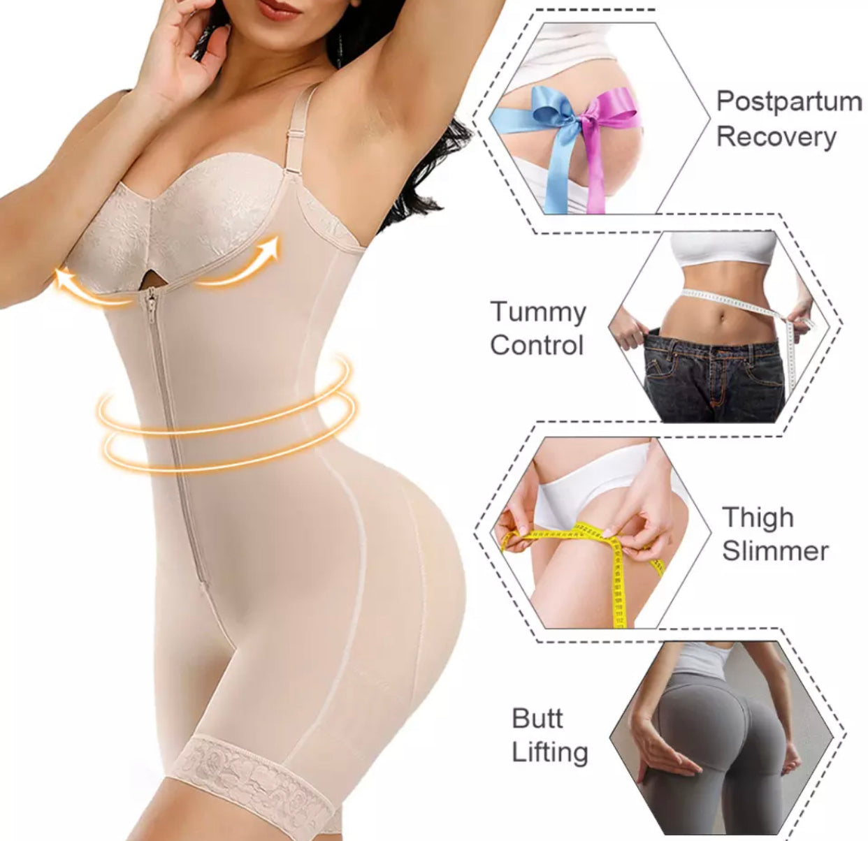 beige Shapewear