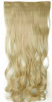 Blonde hair extensions