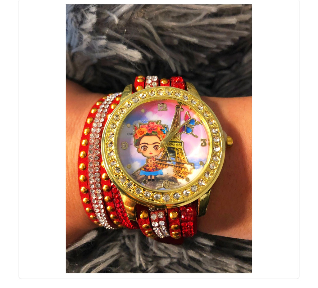 Frida watch in red ❤️