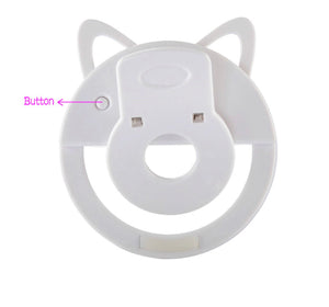 Cat 🐱 selfie ring light