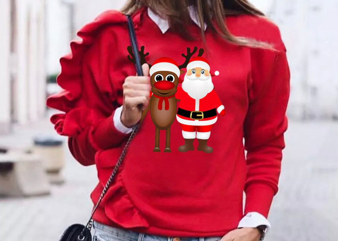 Santa ugly Christmas sweaters